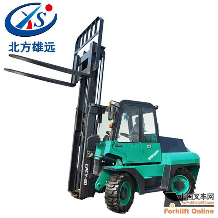 工地叉車 越野叉車四驅(qū)5噸廠家直銷3噸4噸鉸接叉車門架多功能內(nèi)燃叉車