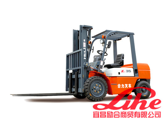 勵合：合力K系列2-3.5噸內(nèi)燃平衡重式叉車