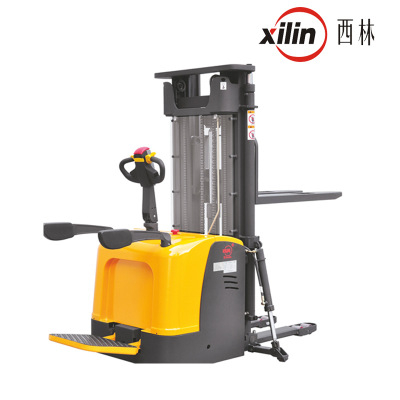 捷成：如意 電動(dòng)叉車2噸站駕式堆垛車倉(cāng)儲(chǔ)物流堆高車CDD20K1.6米