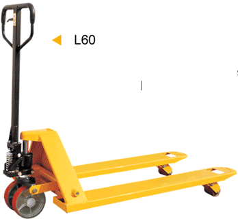 浙江諾力L系列2.5噸常規(guī)型液壓搬運(yùn)車(chē) L60