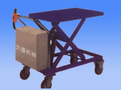 天津力盛手推電動(dòng)升降平臺(tái)車 LTW-30/50