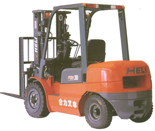 寶雞合力2噸內(nèi)燃汽油平衡重式叉車 CPQ20