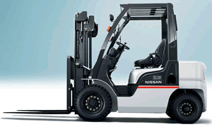 上海日產(chǎn)叉車(chē)(NISSAN)1.75噸汽油平衡重叉車(chē) L01A18U/WU
