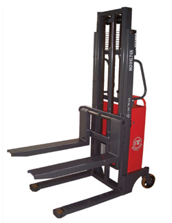 臺(tái)灣恒智1噸寬腿型半電動(dòng)堆高機(jī)  SPS-10/10W
