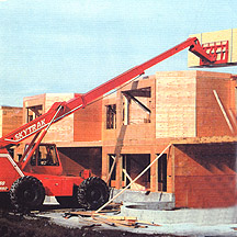 美國(guó)天叉(SKYTRAK)9,000 磅伸縮臂叉車(chē) 9038