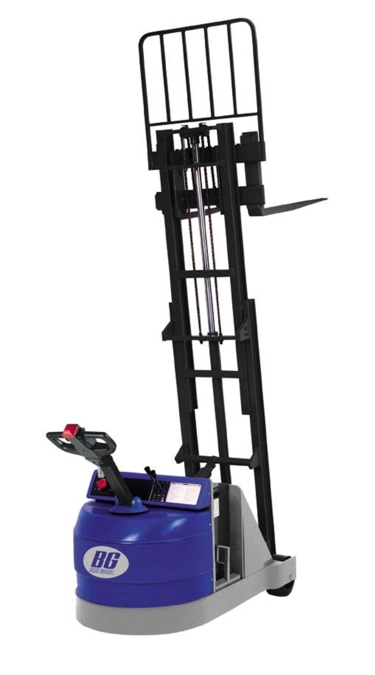 美國(guó)藍(lán)巨叉車(BLUE GIANT)3000磅步行式電動(dòng)堆高機(jī) BGL-30