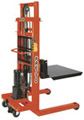 美國普瑞斯托叉車(PRESTOLIFTS)1000磅步行式半自動(dòng)電動(dòng)堆高機(jī) ESF7118