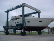 美國(guó)船用設(shè)備叉車(MARINE)800噸自行式龍門吊 800C