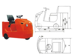 無錫威士機(jī)械QD-2000型2.0噸電動(dòng)牽引車 QD-2000電動(dòng)牽引車