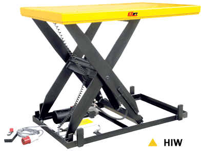 上海愚公HIW系列HIW1.0EU型1.0噸剪叉式電動(dòng)平臺(tái)搬運(yùn)車(chē) HIW1.0EU
