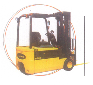 斗山大宇1.3T-2.0T 系列（3輪）電動(dòng)叉車 B13-15