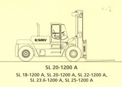 瑞典斯安姆威叉車（SmvLifttrucks）柴油平衡重叉車 SL25-1200 A
