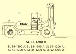 瑞典斯安姆威叉車（SmvLifttrucks）柴油平衡重叉車 SL37-1200 A