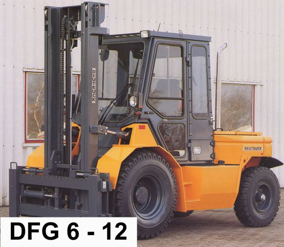 德國Deutruck柴油平衡重叉車 DFG 6 - 12