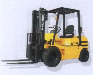 廣州天力:現(xiàn)代平衡重式柴油叉車(chē) CPC30F