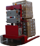 美國(guó)Amerden Forklift type A with straddling outrigger legs