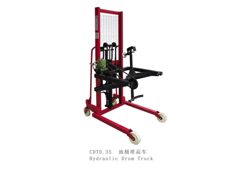 手動(dòng)可傾式油桶堆高車 CDTO