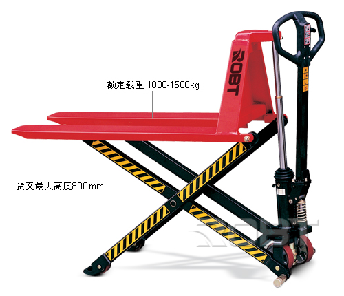 手動(dòng)剪式升高液壓搬運(yùn)車 BT00111-000114