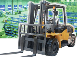 SF100內(nèi)燃平衡重叉車 SF100