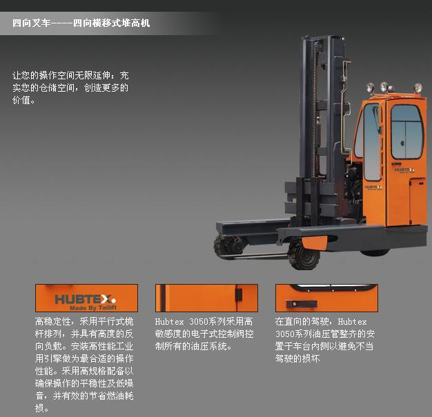 臺勵福叉車 萬向橫移式堆高車