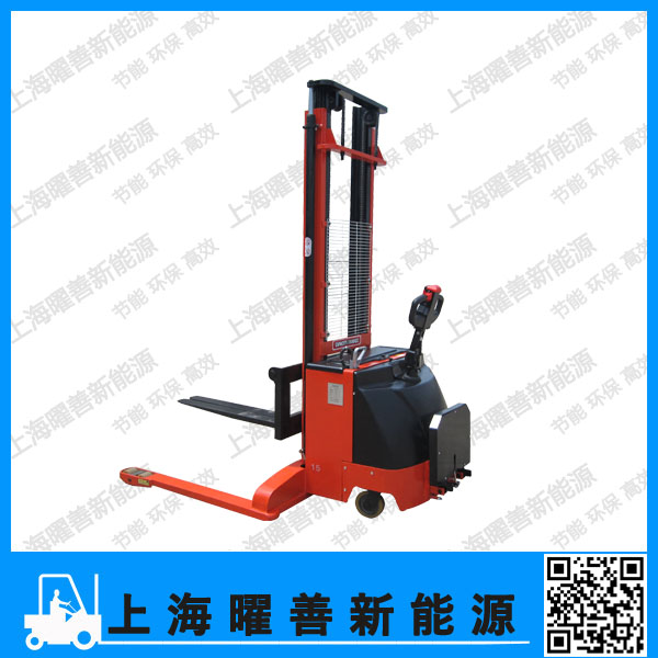 上海經(jīng)銷CNRUYI半電動(dòng)寬支腿電動(dòng)堆高車 CDD10SS(W)