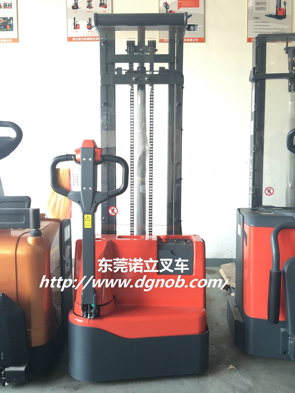 步行式全電動(dòng)托盤(pán)堆垛車(chē) ECL10