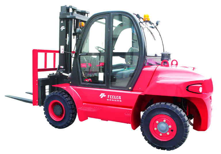 友高 7噸柴油叉車(chē)（帶駕駛室）