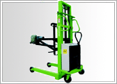 搬易通0.35噸手推電升油桶車(chē)（電翻轉(zhuǎn)） TA04B-24